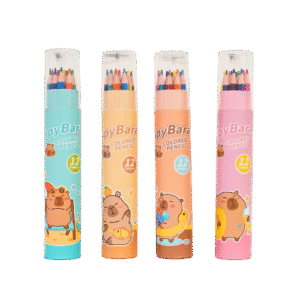 Colores con 12 piezas de capibara