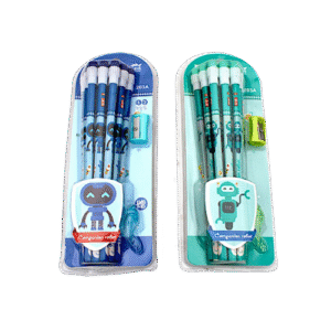 Set de 15 lápices con sacapuntas
