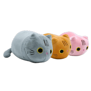 Peluche "Gato grande acostado"