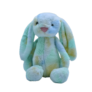 Peluche de conejo colorido