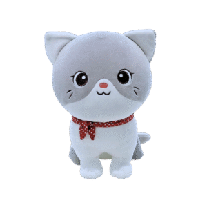 Peluche "Gato con moño"