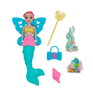 Muñeca con accesorios