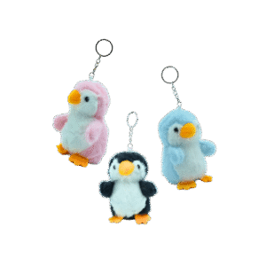 Pingüino de peluche