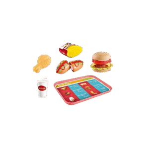 Juego de cocina armable de hamburguesa