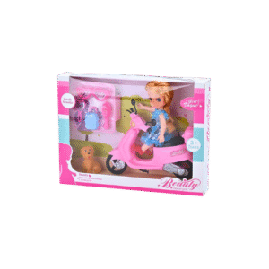 Muñeca con accesorios