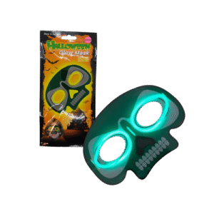 Antifaz calavera neón