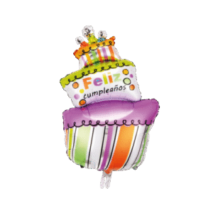 Globo de Pastel "Feliz Cumpleaños"