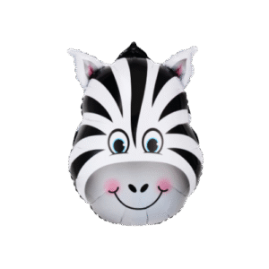 Globo cabeza de Cebra