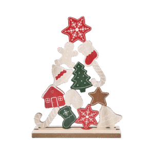 Árbol de Navidad de madera