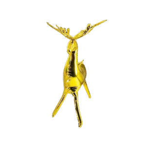 Globo "Reno dorado" M