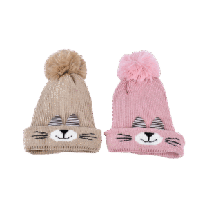 Gorro invernal para niña