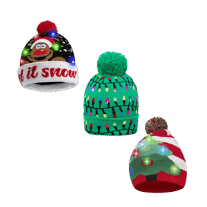 Gorro Navideño LED
