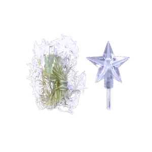 Luces navideñas estrellas 28 piezas con 5 metros