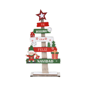 Árbol de navidad con duende