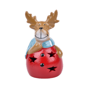 Reno de ceramica con luz LED