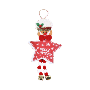 Muñeco de jengibre estrella