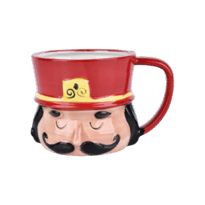 Taza navideña de Cascanueces