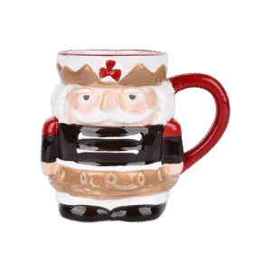 Taza navideña de Cascanueces