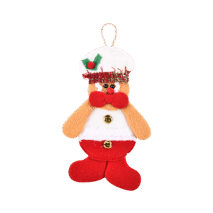 Muñeco de jengibre colgante