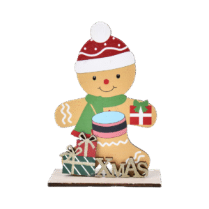 Galleta jengibre con regalo