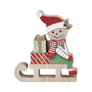 Galleta jengibre en trineo