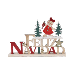 Feliz navidad con galleta jengibre