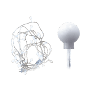 28 luces de colores redondas