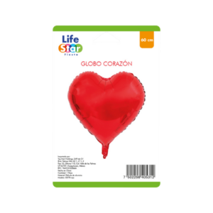 Globo corazón 60cm
