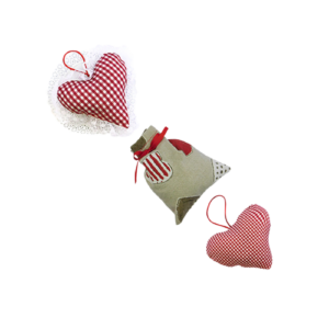 Caja con 3 corazones