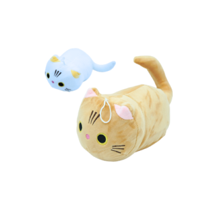 Peluche gato acostado