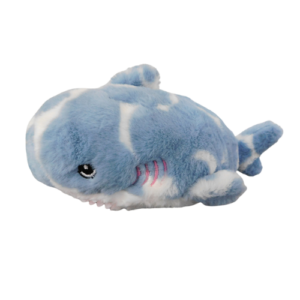Peluche de tiburón con manchas