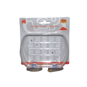 Jabonera con ventosas