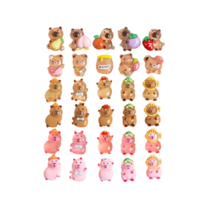 Sticker 3D de capibara