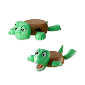 Portavaso de tortuga interactivo