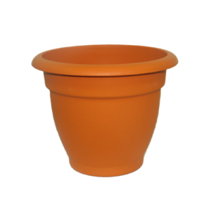 Maceta de plástico con base