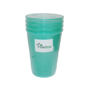 Set de vasos de plástico