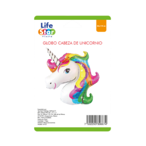 Globo cabeza unicornio