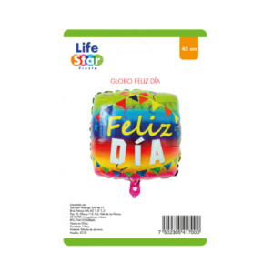 Globo "Feliz día"