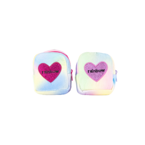 Llavero monedero de peluche