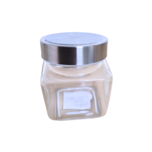 Tarro de cristal con tapa metálica 500 ml