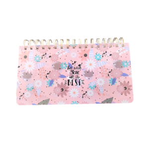 Cuaderno floreado