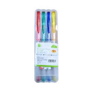 Set de 4 plumas de tinta neón